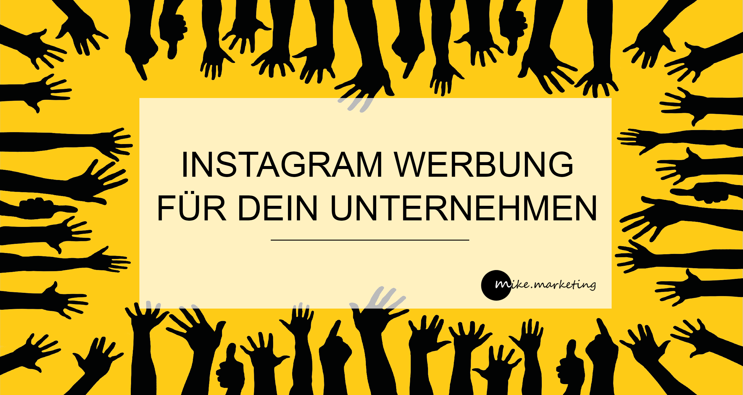 Instagram-Werbung